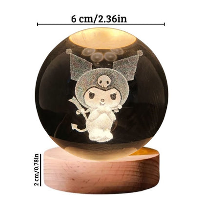Lampara esfera Kuromi
